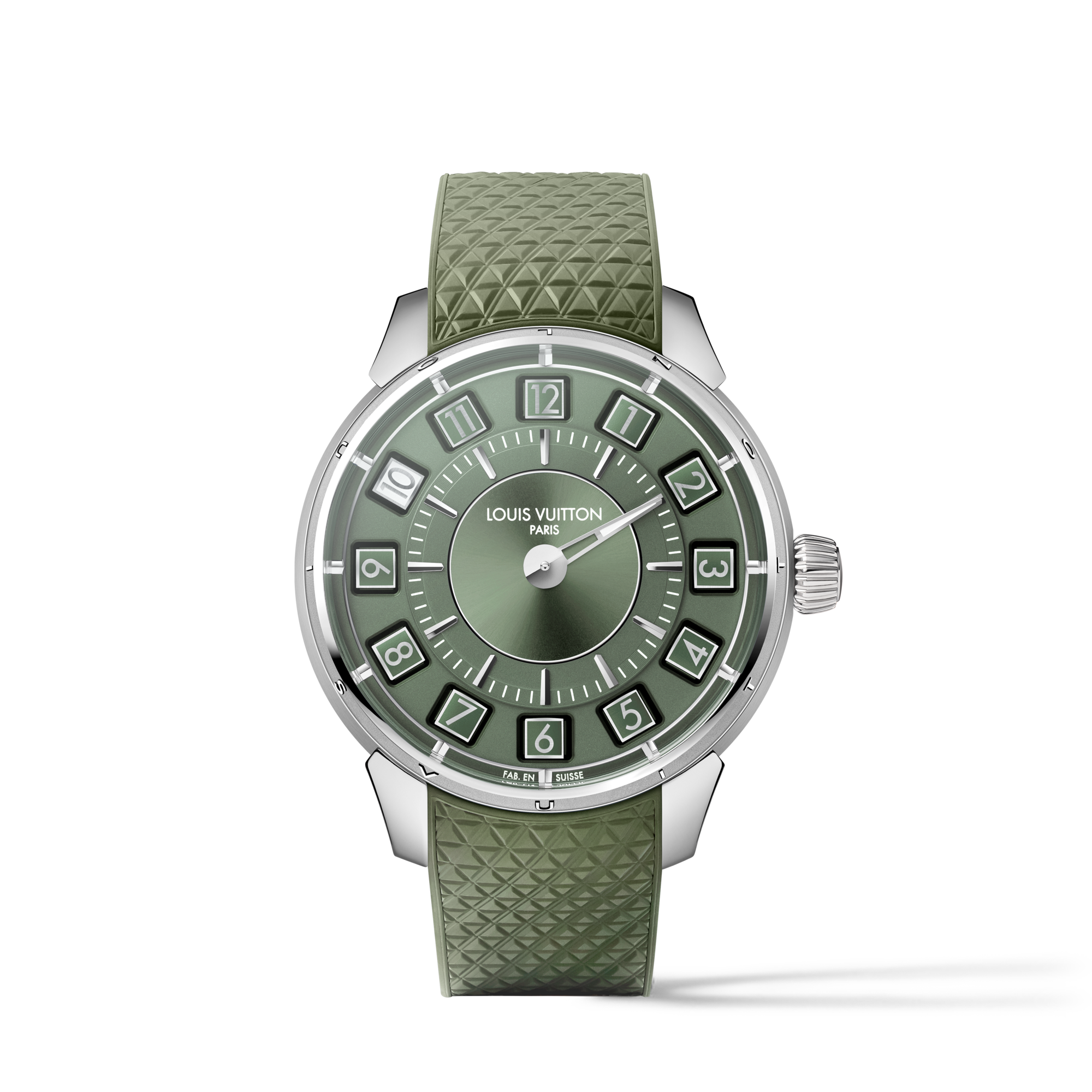 Tambour Spin Time, Automatic, 39.5mm, White gold - All Watches
